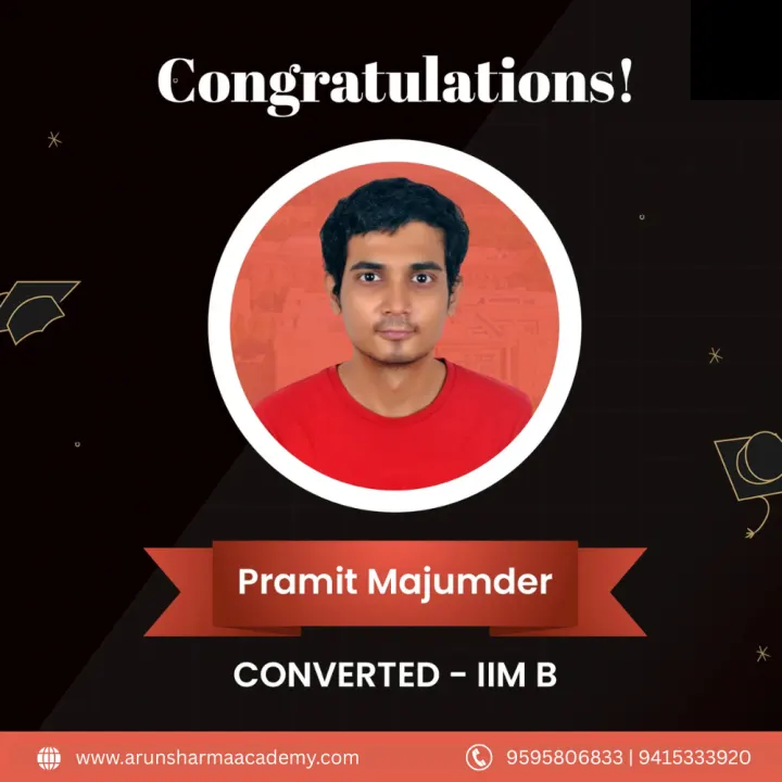 Pramit Majumder, IIM Bangalore convert